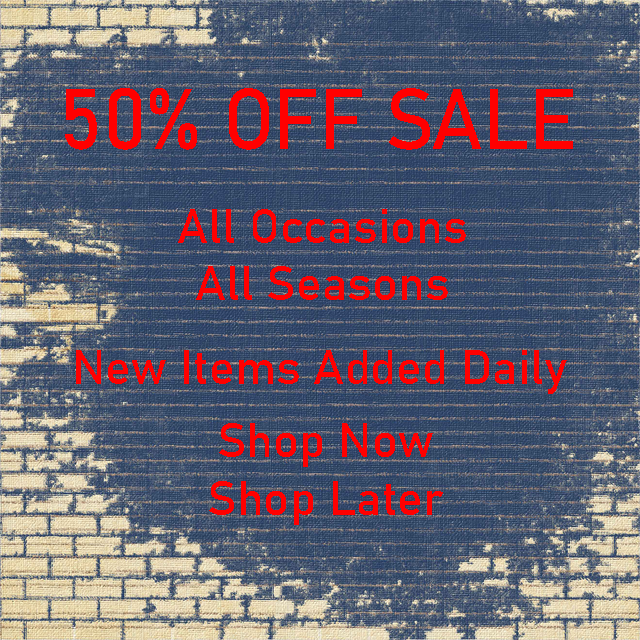 Let's SALE-abrate 50% OFF !
