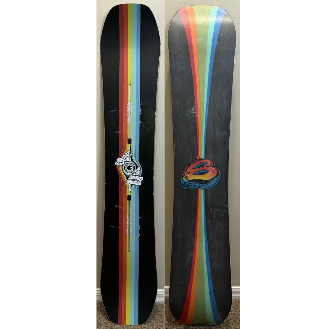 Burton FREE THINKER 154cm Used Snowboard Rare Classic Collector