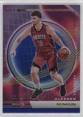 2022-23 Panini Recon Holo Blue 33/99 Alperen Sengun #48 0w8