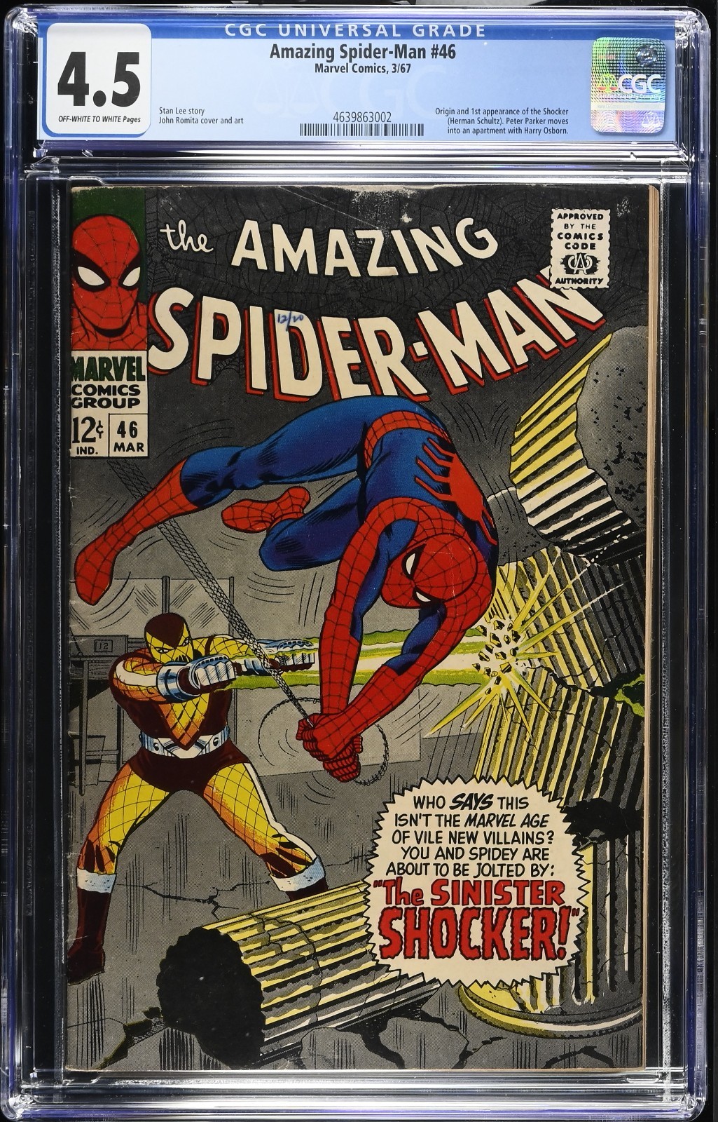 アメコミ Amazing spider man 46 初登場　スパイダーマン if BLOCK]><![endif]-->Amazing Spider-Man #46 Value - GoCollect