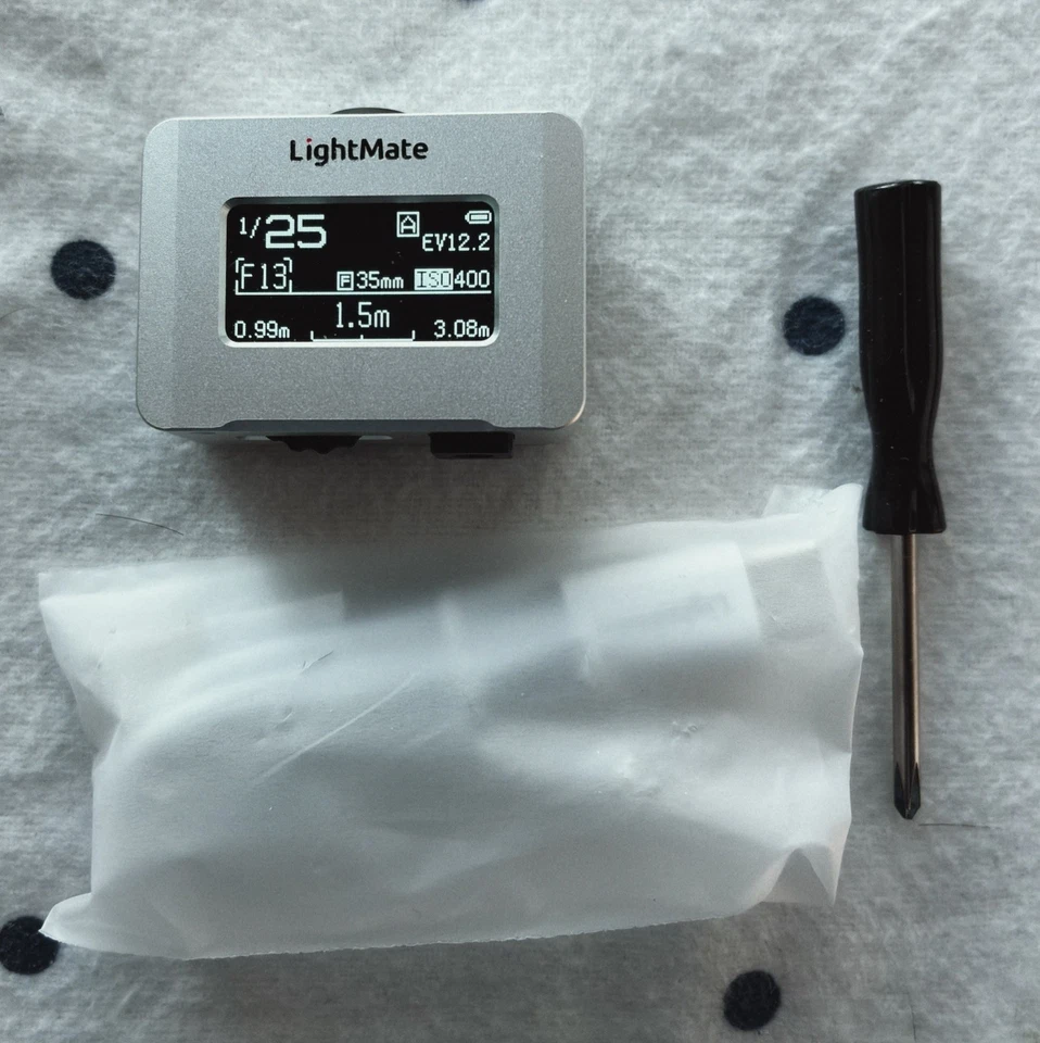 Medidor de exposição digital LightMate Lite 2R medidor de luz com 2 mostradores para filme - Imagem 4 de 4
