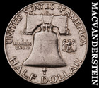 1963-D Silver Franklin Half Dollar - Scarce  Better Date  No Reserve  #M631 — photo 2