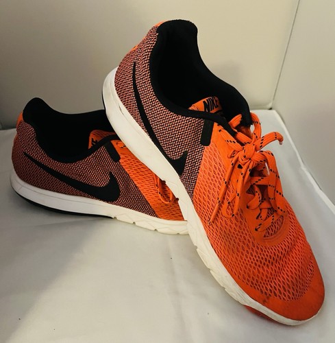 Nike Men’s Flex Experience Run 5 Orange Red Black Size 9.5 US Running Shoe - Picture 3 of 5