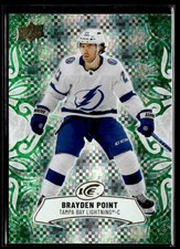 2024-25 Upper Deck Ice Hockey Emerald Green #28 Brayden Point
