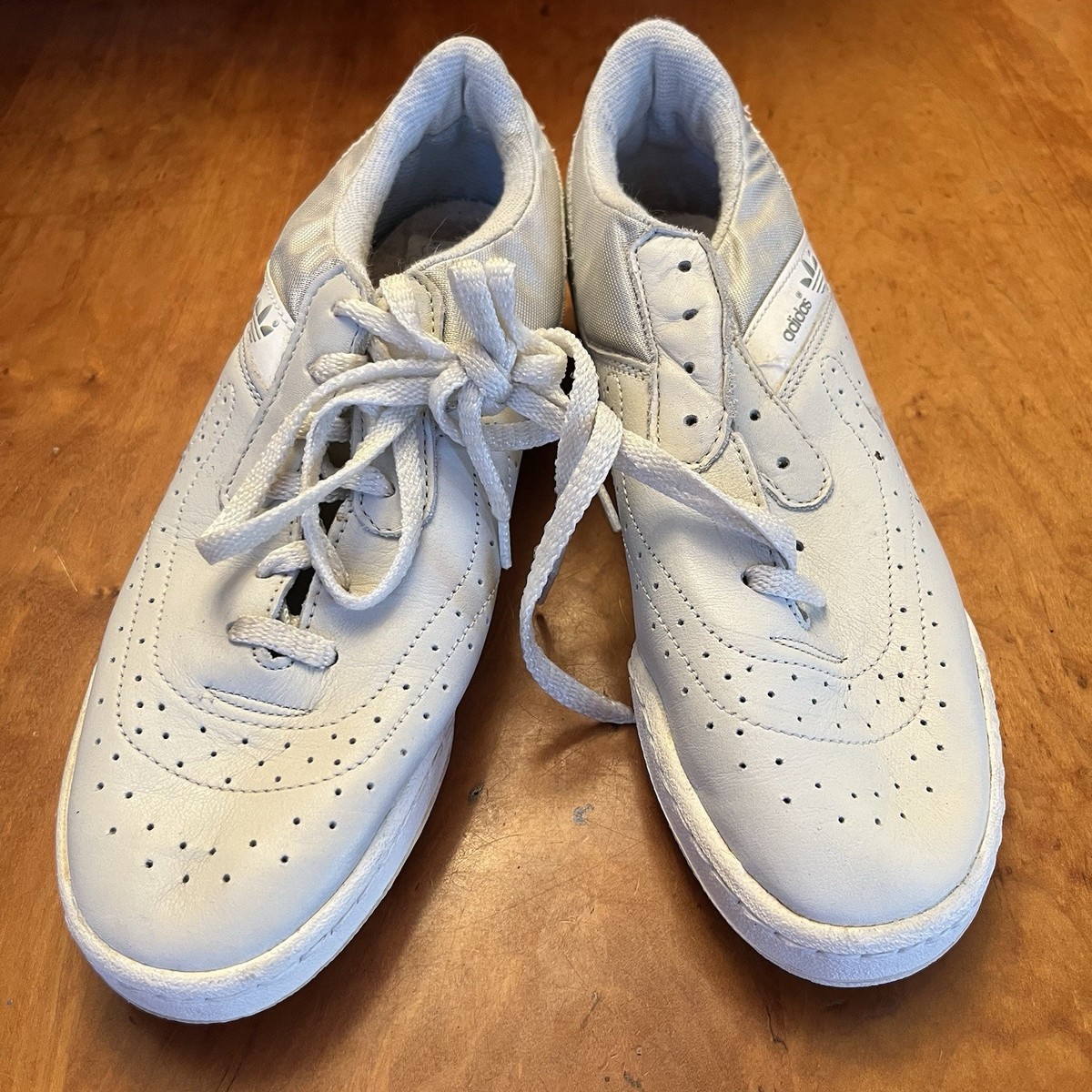 Vintage 80s Adidas Physical Shoes Sneakers Made In France NWT 
