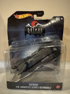 Hot Wheels Batman Animated Series Batmobile 1:50 Diecast Mattel DC Sealed Pkg NM