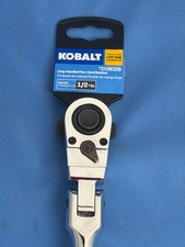 Ratchet 12 Drive Flex Head Long Handled 24.5 Kobalt 3108328 New