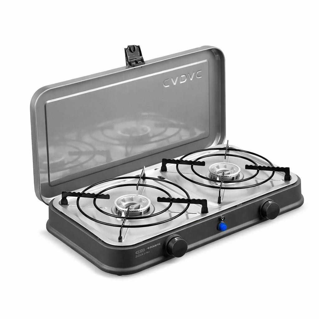 Cadac 2 Cook 2 Pro Stove QR Dual Burner Gas Camping Stove