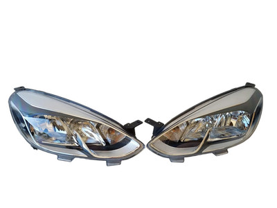 Frontscheinwerfer Ford Fiesta H1BB-13W029-AE Ein Satz Scheinwerfer Headlight