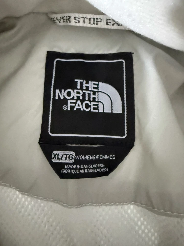THE NORTH FACE Blanco Capucha HYVENT Chubasquero Mujer XL Foto 4 de 4