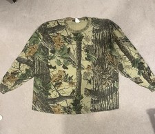 Men's Long Sleeve Camouflage Realtree Jerkers Top XXL