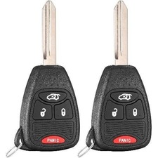 2 PCS Key Fob Replacement Fits for 300 Sebring 2007 2008 2009 2010 2011 2012 201