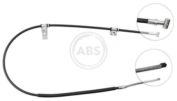 A.B.S.-OE K18898-OE Cable Pull, parking brake for SUZUKI