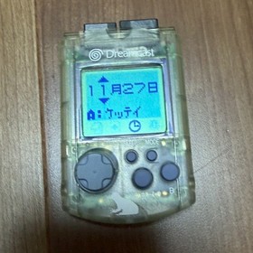 SEGA Dreamcast Seaman Clear Visual Memory Unit VMU DC Japan