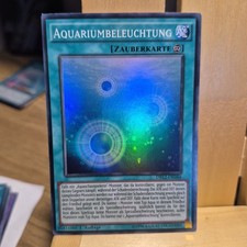 Yu-Gi-Oh Aquariumbeleuchtung Super Rare 1.Auflage DRL2-DE044