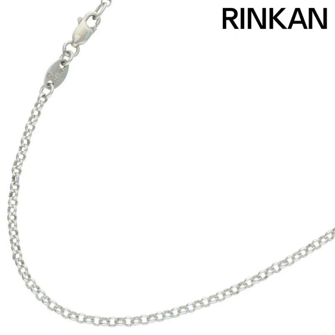 CHROME HEARTS Collana cuori cromati R16 catena rotolo 16 pollici vecchia collana argento uomo usata 58c6