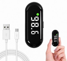 Rechargeable Forehead Thermometer for Adults and Children Black Non-Digital T...