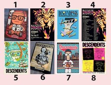 Descendents US Tour 2026 Limited City Concert Poster