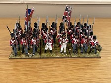 Black Powder/warlord British 🇬🇧 Napoleonic 28mm Plastic Painted Infantry X34