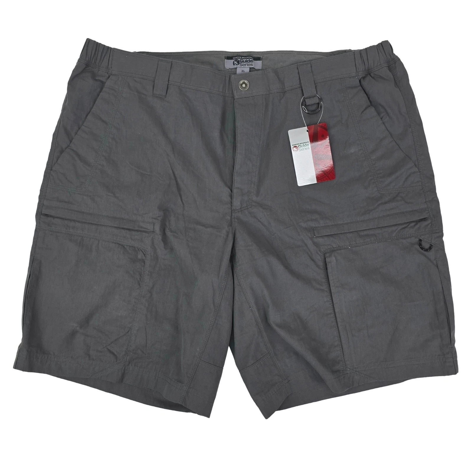 Gander Mountain Guide Series Hiking Shorts Mens XL Gray Water Resistant UPF 30+