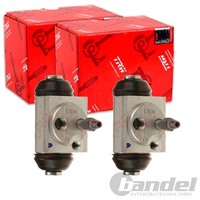 2X TRW Radbremszylinder 19Mm Passend FüR Mitsubishi Colt Smart Forfour