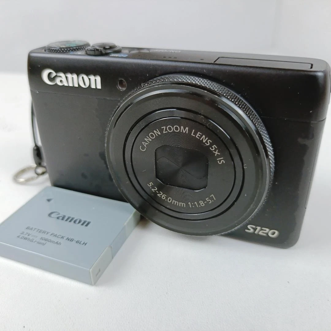 ジャンク】Canon PowerShot S120 Canon PowerShot S120 Black 12.1MP