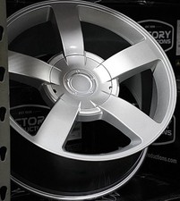 22 Silver Oe 5243 Replica Wheels Fits 2006 Chevy Silverado 1500 Ss Tahoe 6x5.5