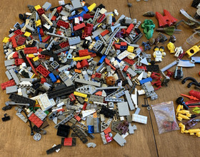 HUGE LOT LEGO SHIP & STAR WARS 4478, BIONICLE 8587, TRANSFORMERS, MEGA BLOKS