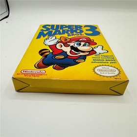 Super Mario Bros. 3 (Nintendo NES, 1990) Authentic Box, Foam, Game and Sleeve