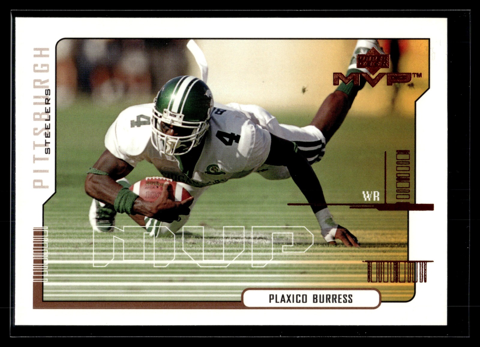 Plaxico Burress 2000 Upper Deck MVP Rookie Card #193