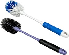 Long Handle Bottle Brush 2 Pack Bottle Cleaner Scrub Brush Narrow Neck Baby