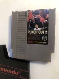 Mike Tyson&rsquo;s Punch-Out!!  NES Nintendo Cartridge & Dustcover