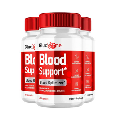 3-Pack GlucoZone Capsules   Gluco Zone All Natural Glycogen Support - 180 Caps