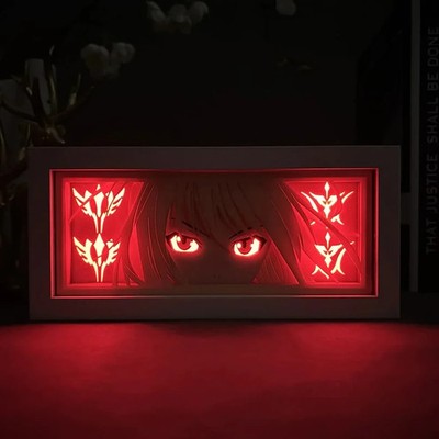 Anime LED Lichtbox Lightbox   Fate Saber - RGB Lampe mit Fernbedienung