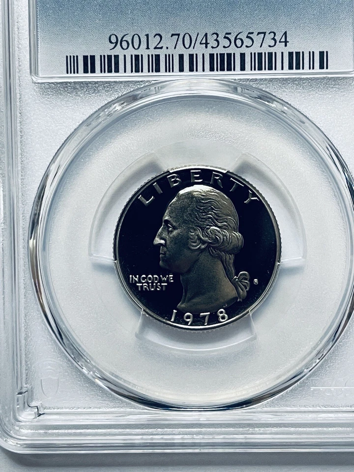 1978-S Washington Quarter PCGS PR70DCAM - Image 3 of 4