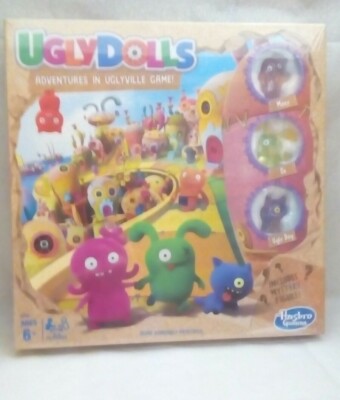 UglyDolls Adventures in Uglyville Hasbro Board Game for Kids Ages Up 