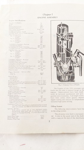 1936 Chevrolet Shop Manual Supplement to 1935 - Picture 6 of 12