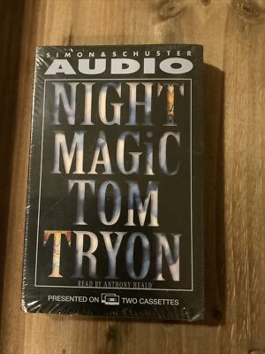 Night Magic Tom Tryon NEW Sealed 2 Cassettes 1995 Read by Anthony Heald