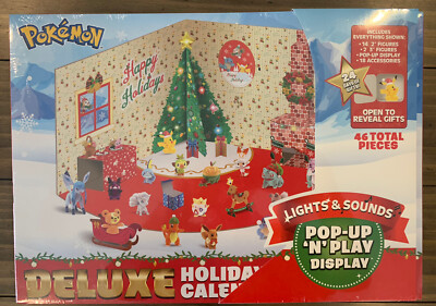 Jazwares Pokémon Deluxe Holiday Calendar 2021 (V-14237) for sale