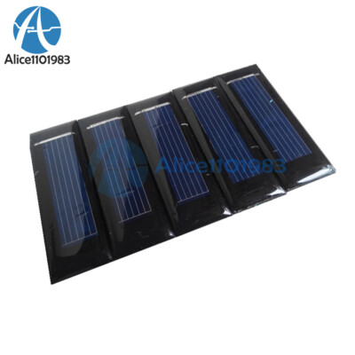 5PCS 0.5V 100mA Mini Solar Panel Solar Cells Photovoltaic Panel Battery Charger