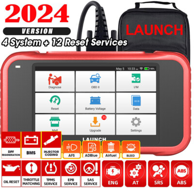2024 Launch CRP129E V2.0 KFZ OBD2 Diagnosegerät Auto Scanner für BMW Mercedes VW