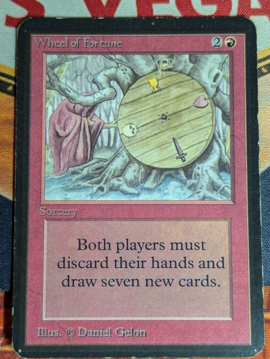 Preços baixos em Roda da Fortuna em Cartões Individuais de Magic