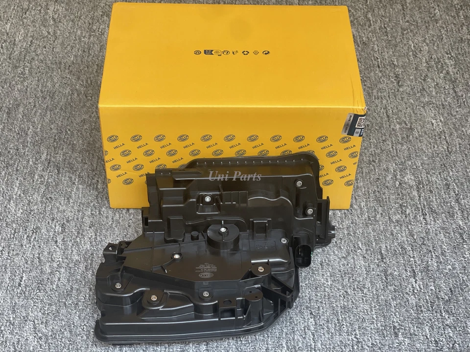 Actuador de cerradura de puerta delantera derecha OEM Hella 51217477688 para BMW 740i 750i M760i Foto 2 de 4