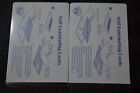 2 Laminating Pouches For Business Card Id Card Ss Card Size (2 5/8 X 3 7/8)