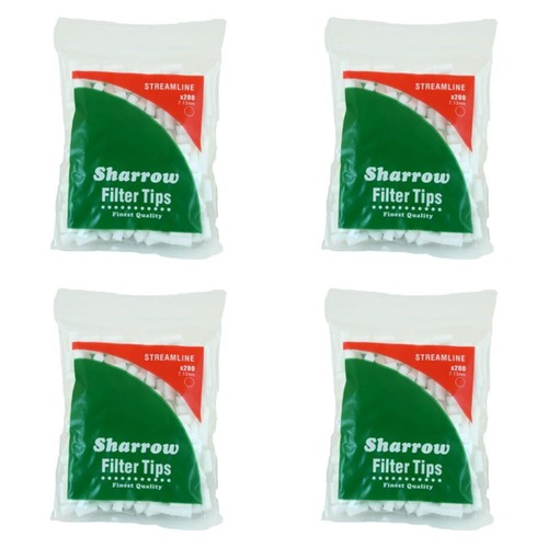 Sharrow Standard Streamline Zigarette 200 Filterspitzen 7,13 mm schneller Versand UK - Bild 3 von 12