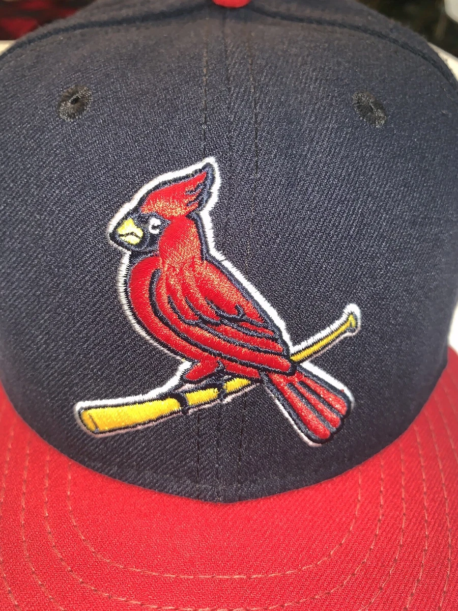 Men's New Era Black St. Louis Cardinals Team Logo 59FIFTY Fitted Hat