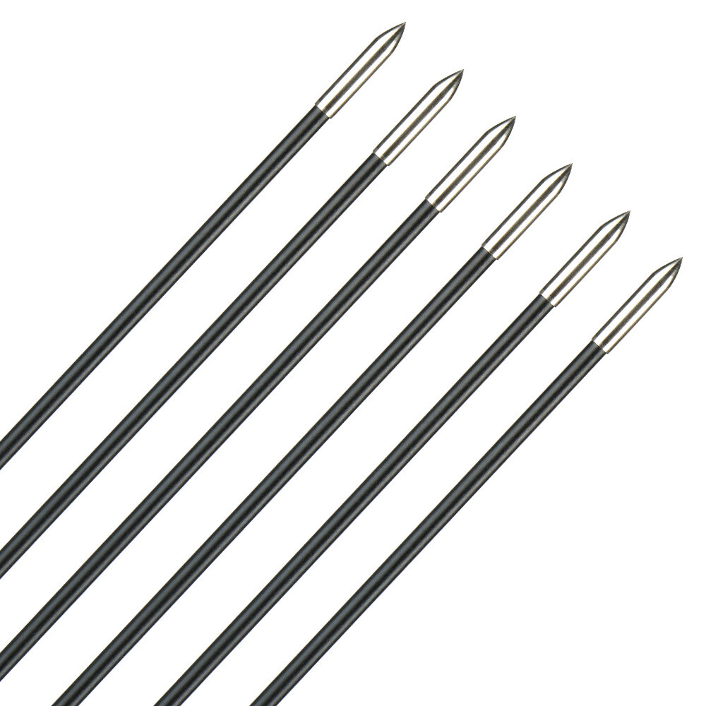12Pcs Fibreglass Archery Arrows 30 inch Field Hunting & Target
