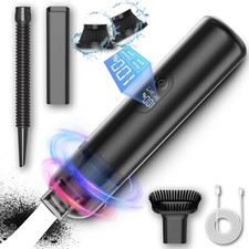 Kiseely Cordless Car Vacuum, Handheld Vacuum Rechargeable with 12kPA