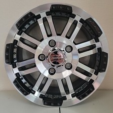 375h6632gbmf45 Vision 375 Warrior 16x6.5 5 Lug X 5.1 Wheels 1 Wheel Brand New