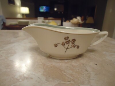 Unique Royal Copenhagen Quaking Grass Individual Gravy Boat